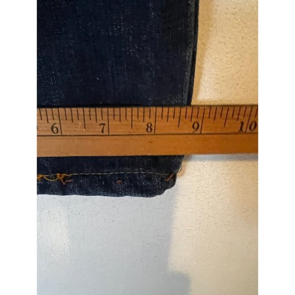 GS 115 Blue Jeans Mens Size 30 Straight Leg Relaxed Grommet Pockets - Picture 6 of 12